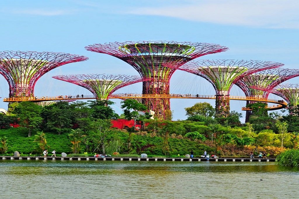 Singapore, Gardens-by-the-bay